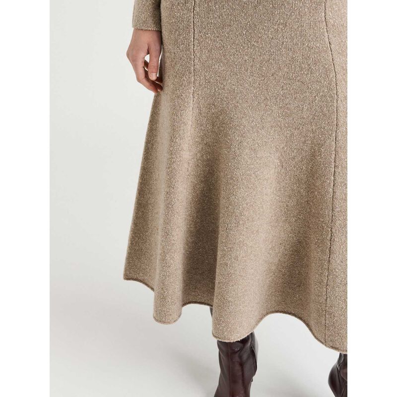 Veronika Maine Boucle Knit Skirt image number 2